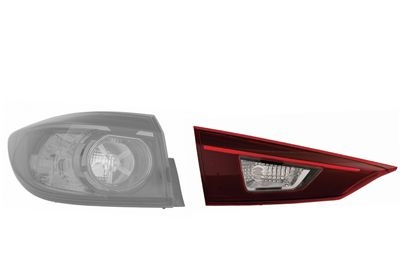 Combination Tail Light 2744933 Van Wezel 2744933