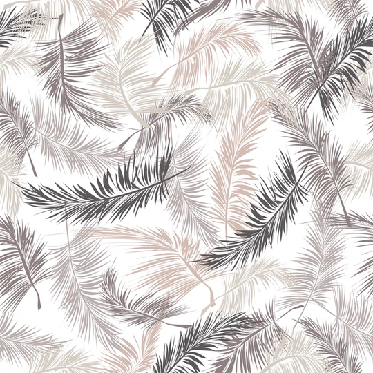 Walllpaper Roll 416X254cm Mural Decoration Kitchen Livingroom Bedroom Wallpaper Material With Print - Palm Leaves Minimalist Palm Leaf