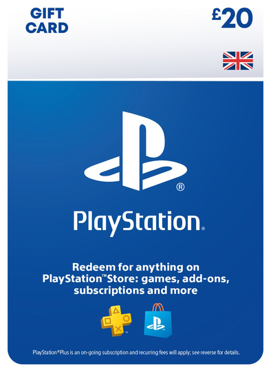 PlayStation Store 20 GBP Gift Card