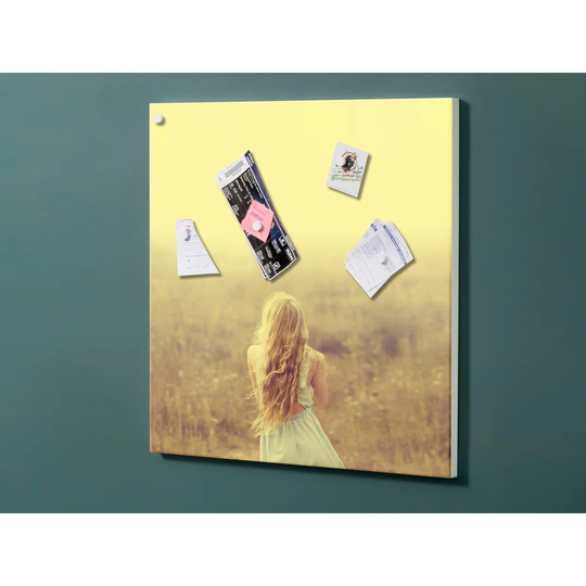 Notiz Motive Gute Zeit Magnetic Wall Mounted Cork Board
