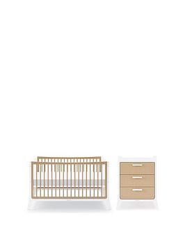 Snuz Fino 2 Piece Set - White/Natural