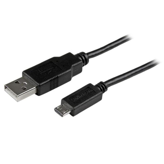 15cm (6in) Mobile Charge Sync Usb To Slim Micro Usb Cable For Smartphones And Tablets - A To Micro B