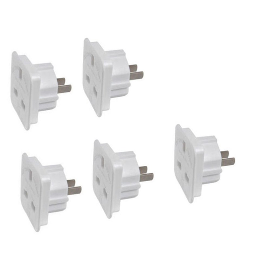 5 x UK to Mexico, Micronesia Power Adaptor Plug Converter Travel Adapter