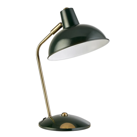Hartfo 36Cm Brass Desk Lamp