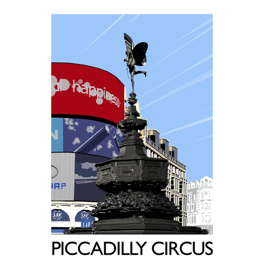'Picacadilly Circus 2' Graphic Art