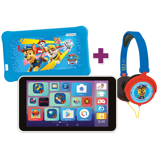Lexibook LexiTab Master 7" Kids Tablet with Paw Patrol Case & Headphones