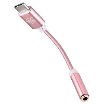 Hat Prince USB 3.1 Type-C / 3.5mm Audio Adapter - Rose Gold