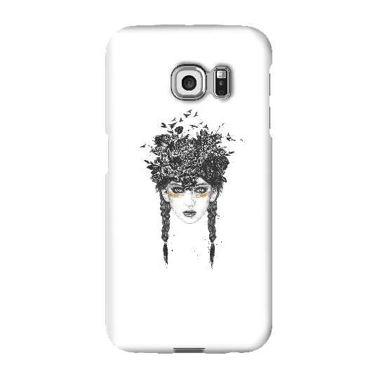 Balazs Solti Native Girl Phone Case for iPhone and Android - Samsung S6 Edge Plus - Snap Case - Matte