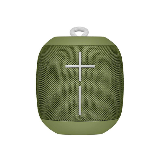 Wonderboom portable Bluetooth speaker, Surprisingly powerful sound, Waterproof, Connect two speakers for more powerful sound, 15h battery,Green