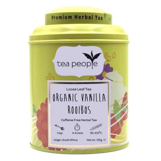 Organic Vanilla Rooibos - 125g Tin Caddy
