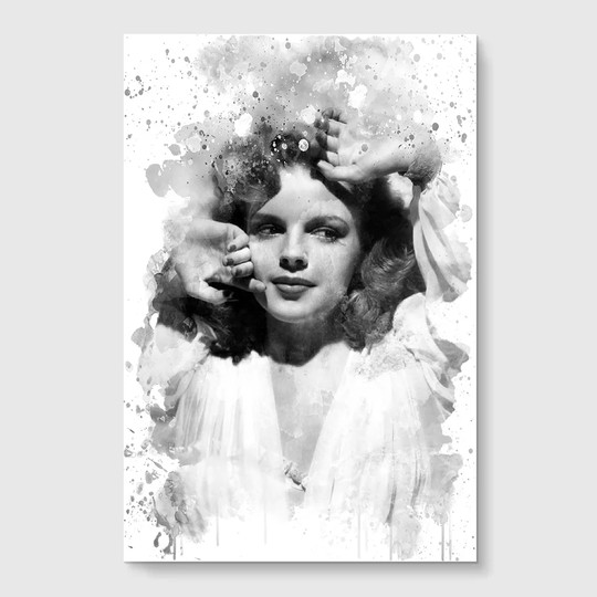 'Judy Garland' Graphic Art Print Poster