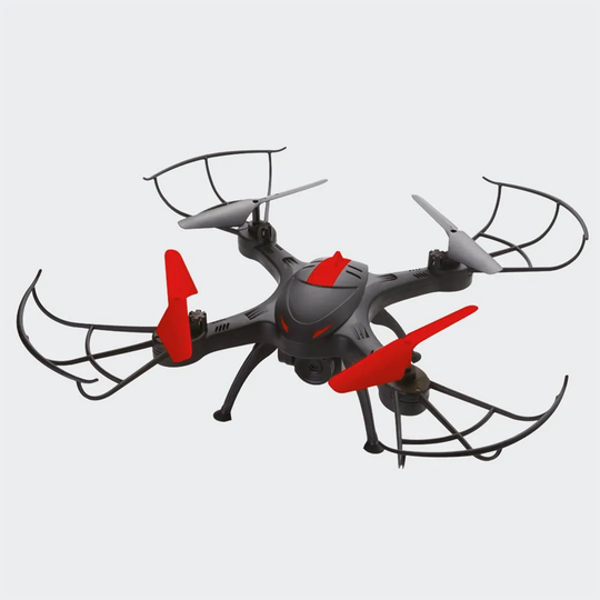RED5 Remote Control Camera Drone - Red/Black