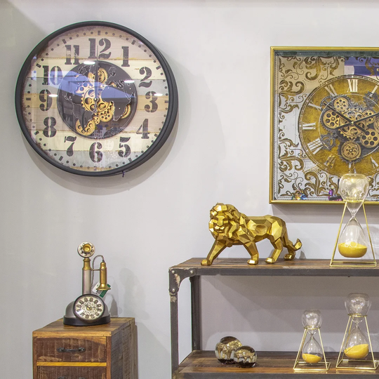 Oversized Pecatonica 65cm Silent Wall Clock