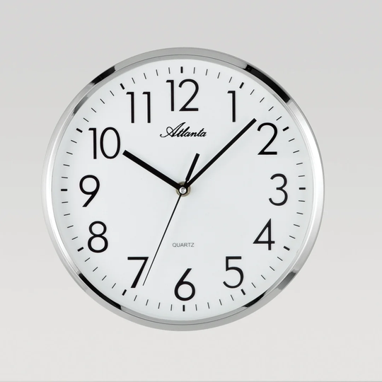 Atlanta 26cm Analogue Wall Clock