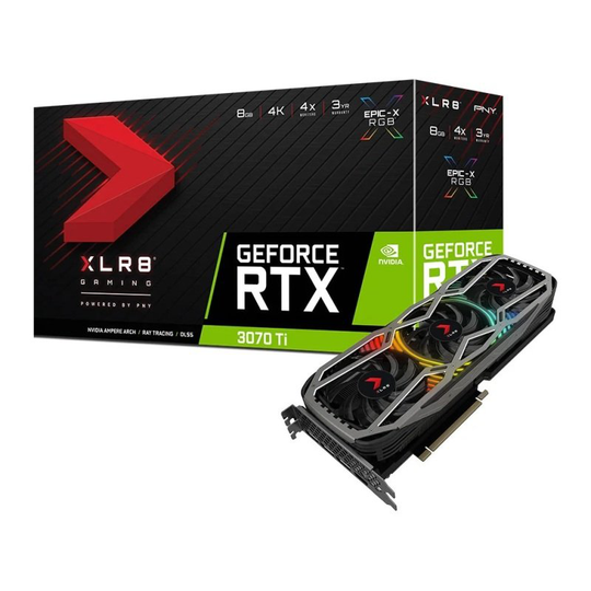 PNY GeForce RTX 3070 Ti 8GB REVEL EPIC-X Graphics Card