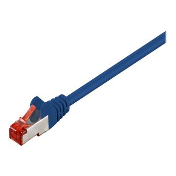Goobay CAT 6 S/FTP CU - 5m - Blue