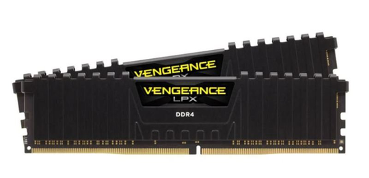 Corsair Vengeance LPX Black 32GB (2x16GB) 3600 MHz AMD Ryzen Tuned DDR4 Memory Dual Kit