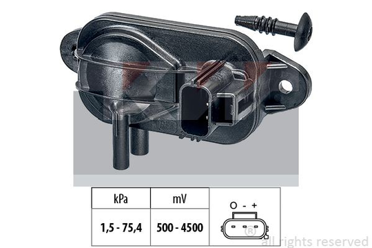 Air Pressure Sensor, height adaptation Made in Italy - OE Equivalent 493 268 KW 493 268