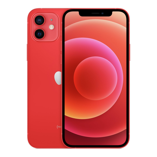 SIM Free iPhone 12 5G 256GB Mobile Phone - Product Red