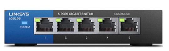 Linksys LGS105 5-Port Business Desktop Gigabit Switch