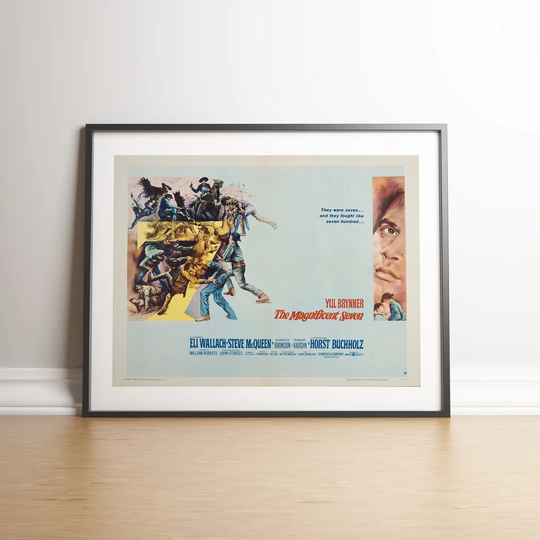 Vintage Movie Poster The Magnificent Seven