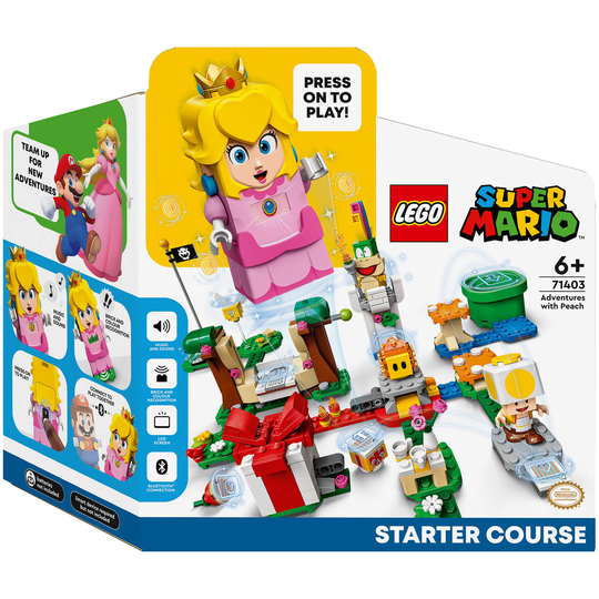 LEGO Super Mario Peach Adventures Starter Course Toy (71403)