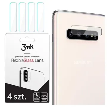3MK Samsung Galaxy S10+ Camera Lens Protector - 7H, 0.2mm - 4 Pcs.
