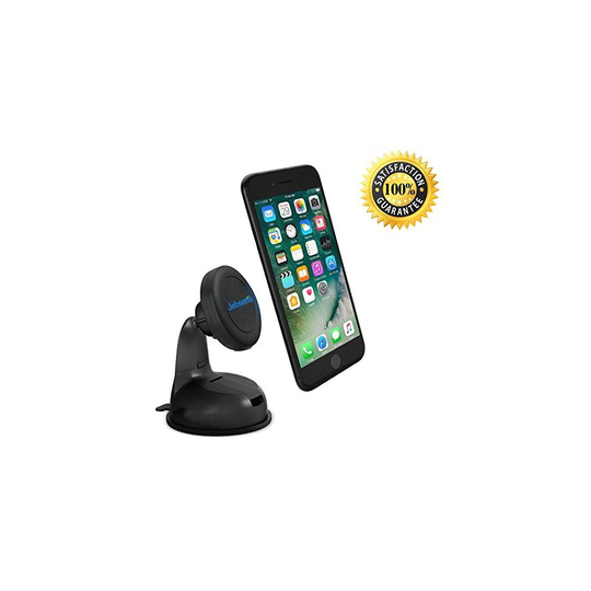 Car Phone Holder - JEBSENS CM03 New Magnetic Cradle-less Car Mount Phone Holder Windshield Dashboard Mount, Compatible With All Smartphones - Super...