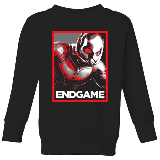 Avengers Endgame Ant-Man Poster Kids' Sweatshirt - Black - 3-4 Years - Black