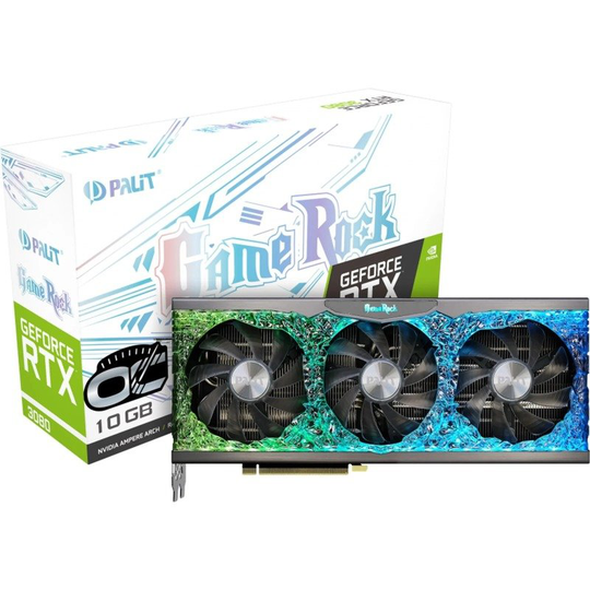 Palit GeForce RTX 3080 GAMEROCK OC 10GB V1 GDDR6X Ampere Graphics Card