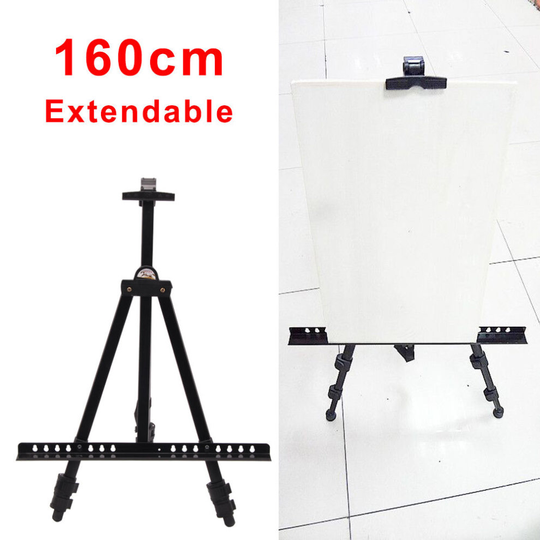 Artist Field Studio Painting Easel Tripod Display Telescopic White Board Stand