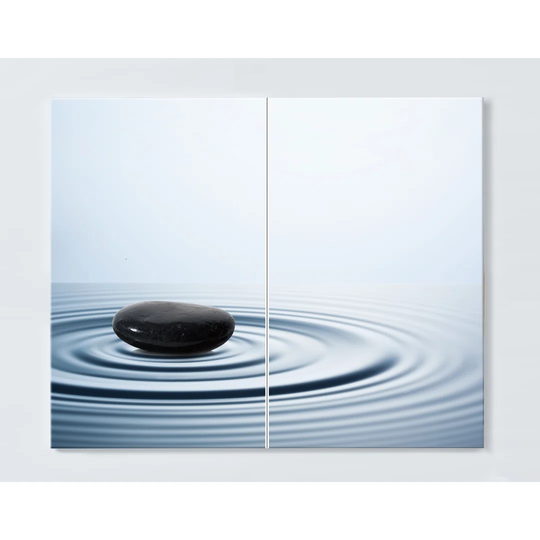 Stone in Magnetic Wall Mounted Cork Board