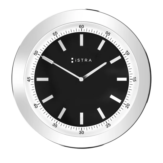 Glenview 41cm Stainless Steel Wall Clock