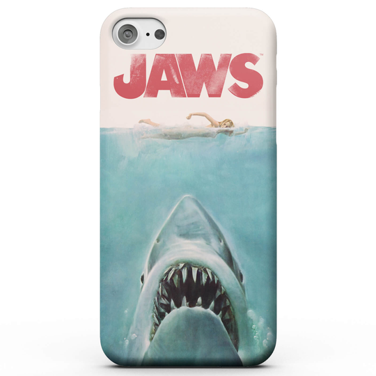 Jaws Classic Poster Phone Case - iPhone XS - Snap Case - Matte