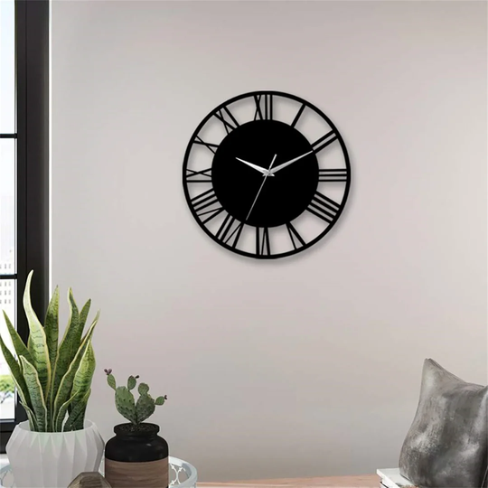 Vintage Roman Numeral 30cm Silent Wall Clock