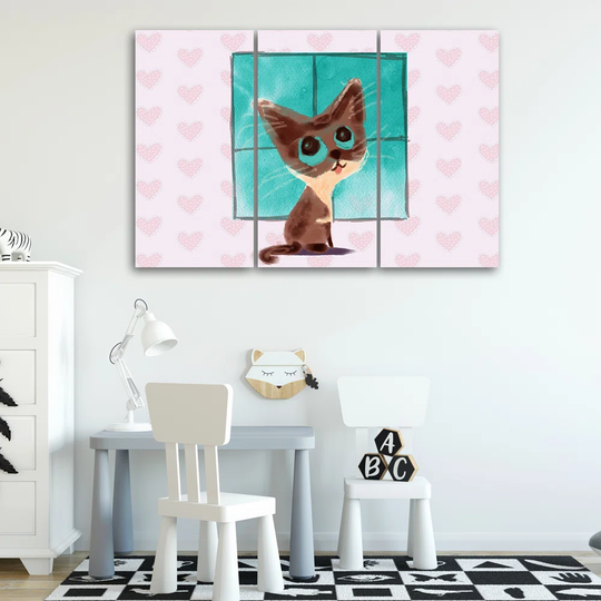 Canvas Print Little Cat