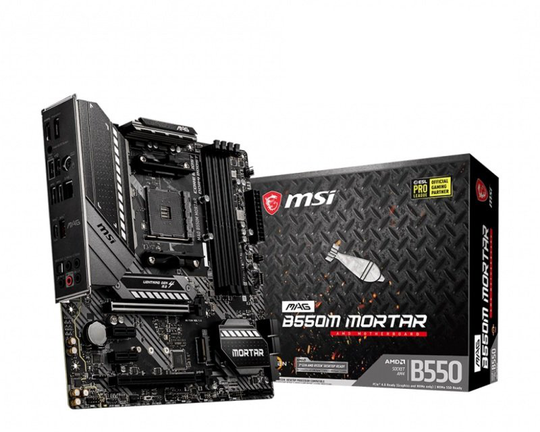 MSI MAG B550M MORTAR DDR4 mATX Motherboard