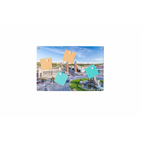 Rome Magnetic Wall Mounted Photo Memo Board
