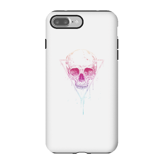 Balazs Solti Colourful Skull Phone Case for iPhone and Android - iPhone 7 Plus - Tough Case - Gloss