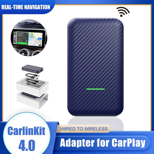 Carlinkit 4.0 Wireless CarPlay Adapter Support CarPlay + Android Auto