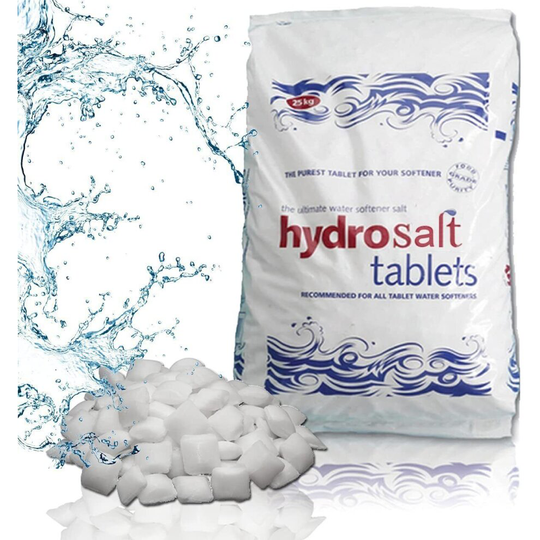 (5 x 25Kg) Hydrosoft Water Softener Salt Tablets 25kg FCC