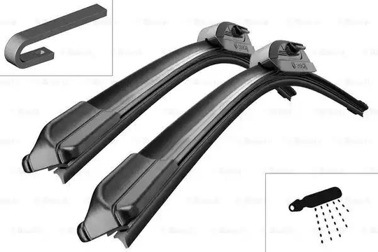 Bosch 3397007566 AR652S Wiper Blade Set Aerotwin Retrofit Windscreen Flat