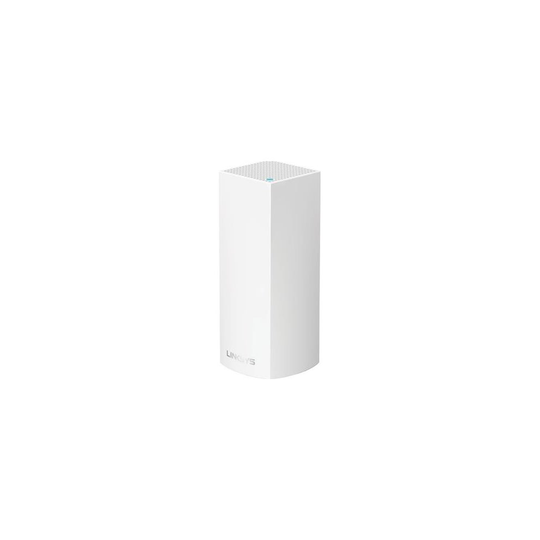 Linksys WHW0301-UK Velop Tri-Band AC2200 Whole Home Wi-Fi Mesh System, Router Replacement for Home Network, Works with Amazon Alexa - White, Pack of 1