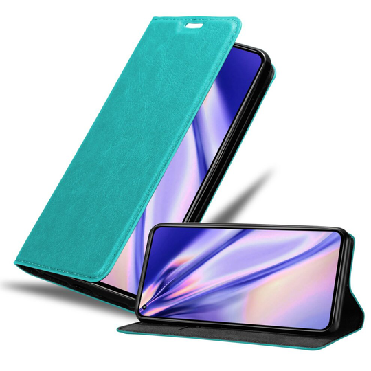 (Green) Cadorabo Case for Xiaomi Mi 11 LITE (4G / 5G) / 11 LITE NE Cover Book Wallet Protection PU Leather Flip Magnetic Etui