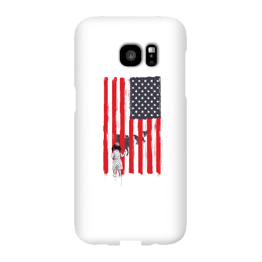 Balazs Solti USA Cage Phone Case for iPhone and Android - Samsung S7 Edge - Snap Case - Gloss