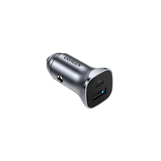 UGREEN USB C PD 3.0 Car Fast Charger 24W 4.8A Type C QC3.0 Quick Charge Adapter Compatible with iPhone 13 Pro Max 12 11, iPad Pro 2021/Air 4, Gal