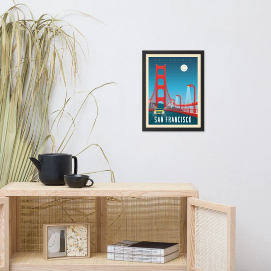 Poster San Francisco Golden Gate
