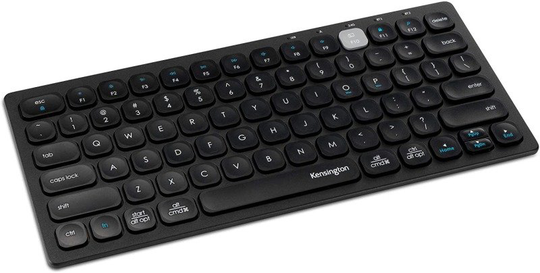 Kensington Multi-Device Bluetooth + 2.4GHz Wireless Compact Keyboard, Black