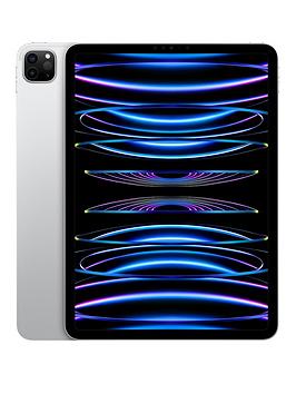 Apple Ipad Pro (4Th Gen, 2022), 256Gb, Wi-Fi, 11-Inch - Silver - Apple Ipad With Keyboard