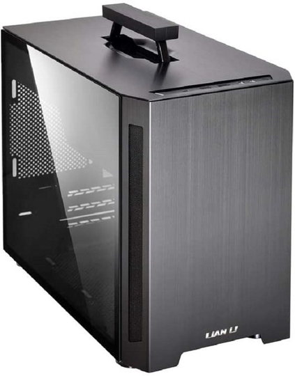 Lian-Li PC-TU150WX Aluminium Mini-ITX Case - Black Window
